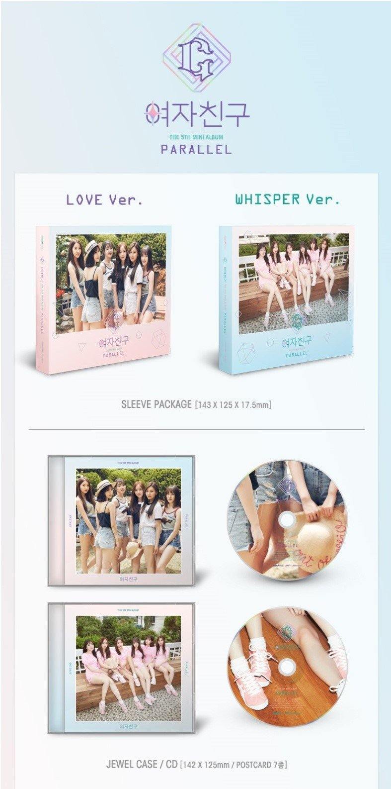 GFRIEND - PARALLEL (5th Mini Album) - J-Store Online