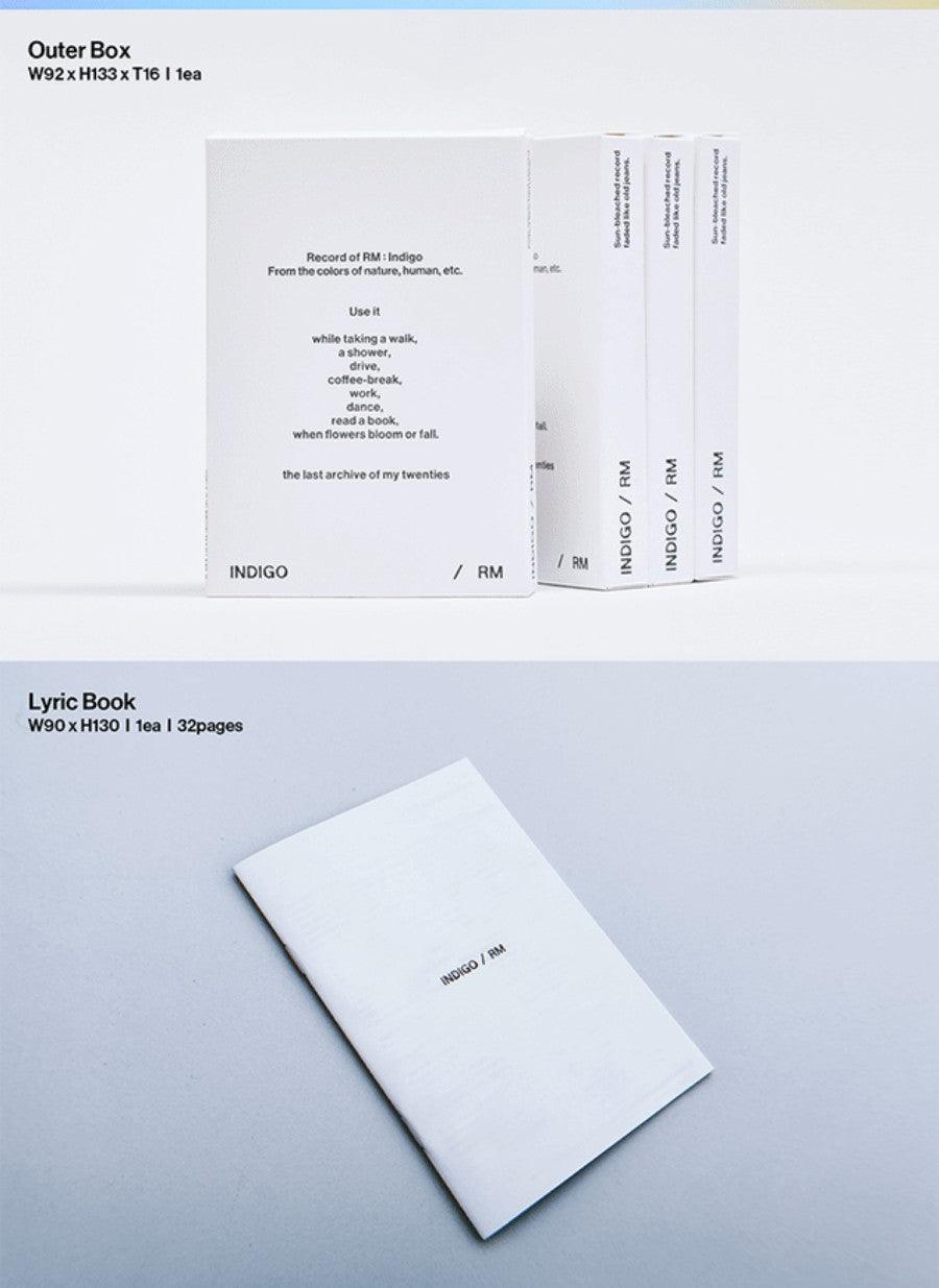 RM - INDIGO - POSTCARD EDITION - PLATFORM ALBUM - J-Store Online