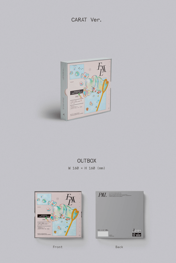 SEVENTEEN - 10TH MINI ALBUM 'FML' - CARAT VERSION - J-Store Online