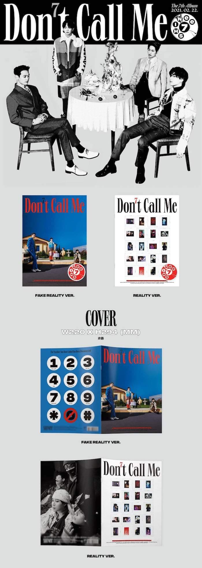 SHINEE - VOL.7 DON’T CALL ME (PHOTOBOOK VER.) - J-Store Online