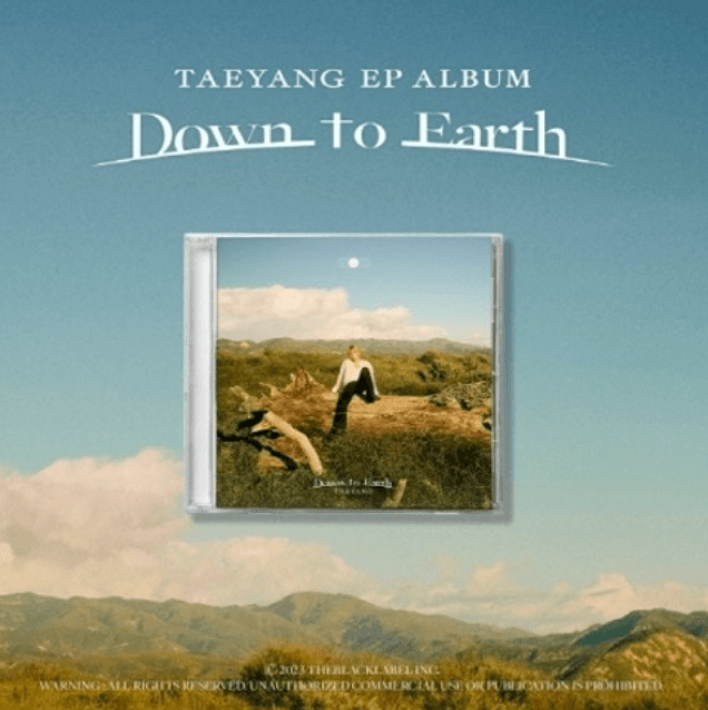 TAEYANG (BIG BANG) - EP ALBUM - DOWN TO EARTH - J-Store Online