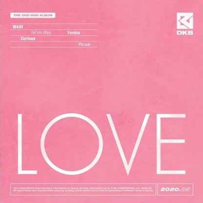 DKB - LOVE - 2nd Mini Album - J-Store Online