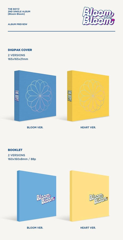 The Boyz - Bloom Bloom (2nd Single Album) - J-Store Online