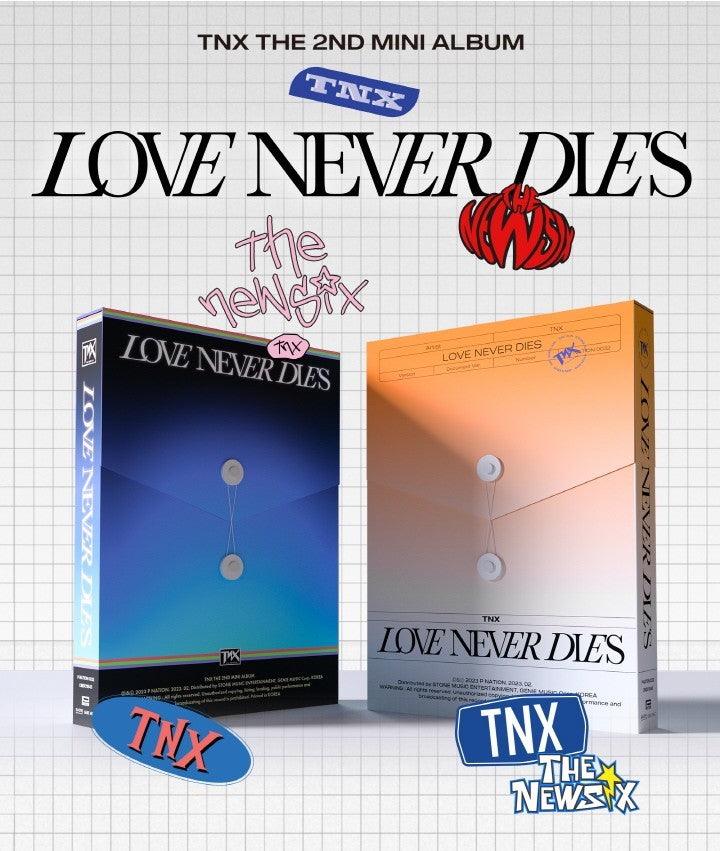 TNX - LOVE NEVER DIES (2ND MINI ALBUM) - J-Store Online