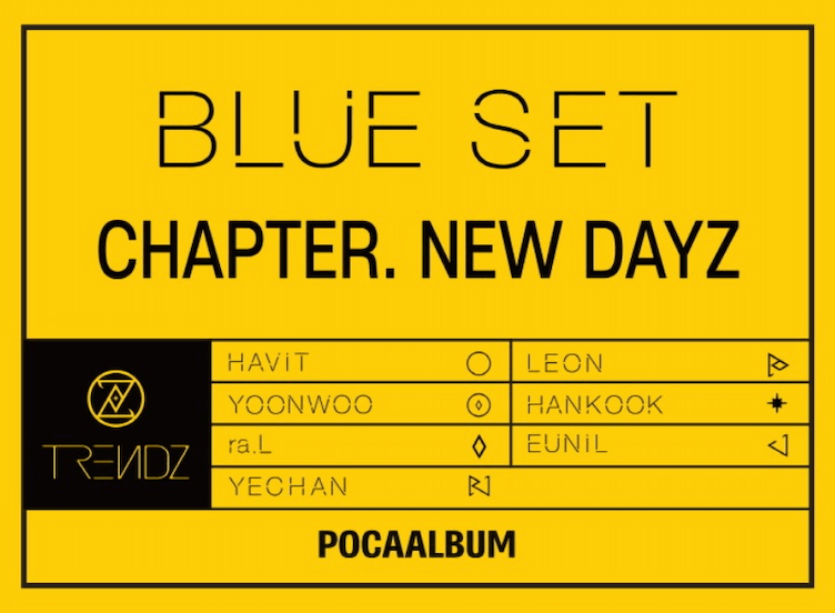 TRENDZ - BLUE SET CHAPTER. NEW DAYZ (2ND SINGLE ALBUM) - POCA ALBUM - J-Store Online