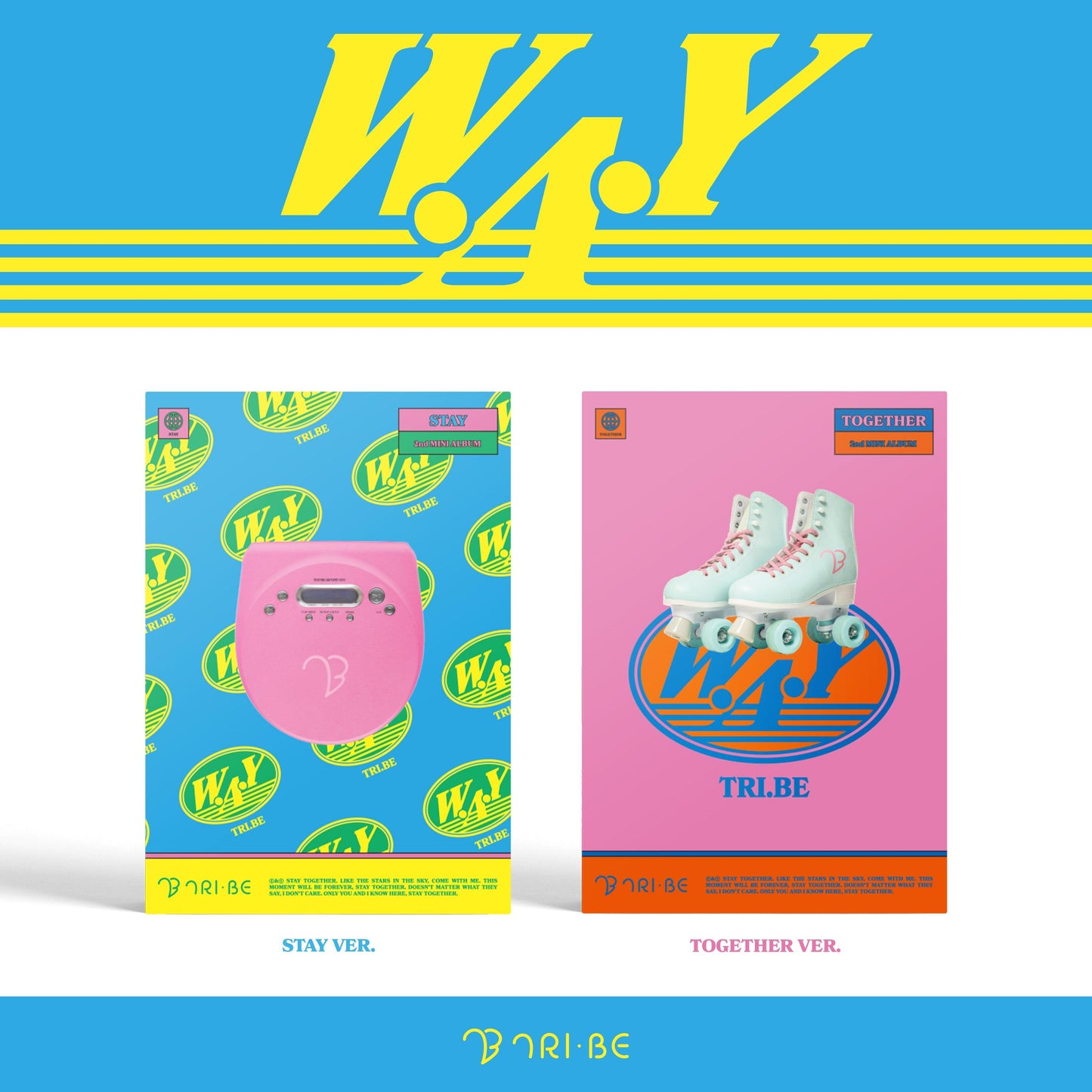 TRI.BE - W.A.Y - 2ND MINI ALBUM - J-Store Online