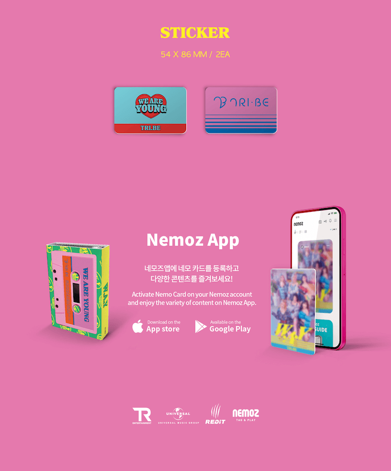 TRI.BE - W.A.Y - 2ND MINI ALBUM - NEMO VERSION - J-Store Online