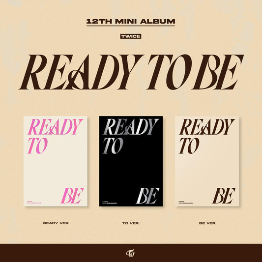 TWICE - The 12th Mini Album: READY TO BE - J-Store Online