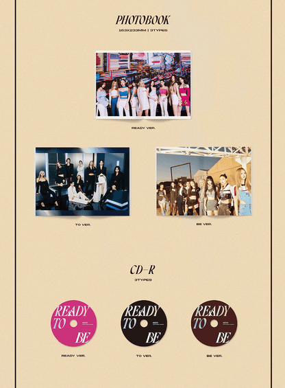 TWICE - The 12th Mini Album: READY TO BE - J-Store Online