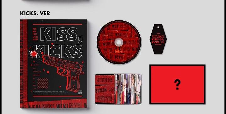 Weki Meki - Kiss, Kicks (1st single Album) - Kicks Version - J-Store Online