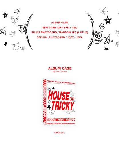 XIKERS - HOUSE OF TRICKY : DOORBELL RINGING (1ST MINI ALBUM) NEMO VER. - J-Store Online