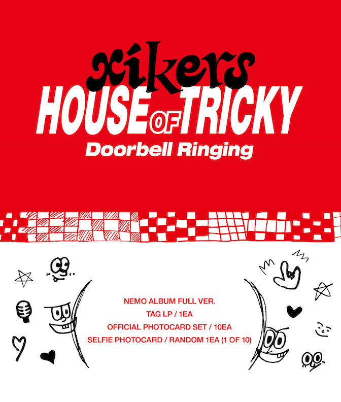 XIKERS - HOUSE OF TRICKY : DOORBELL RINGING (1ST MINI ALBUM) NEMO VER. - J-Store Online