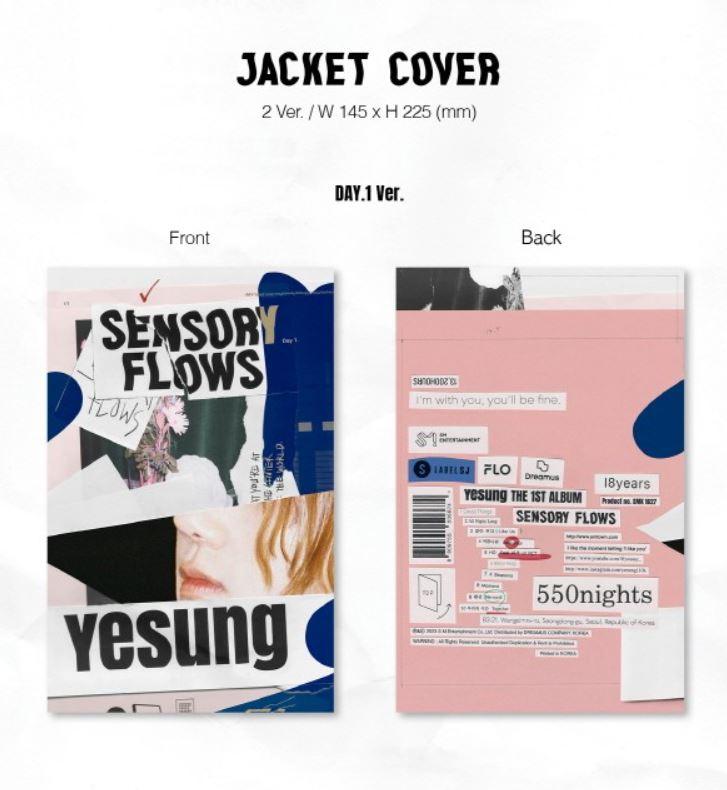 YESUNG (SUPER JUNIOR) - VOL.1 - SENSORY FLOWS - J-Store Online