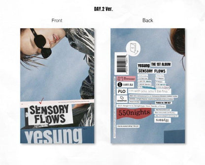 YESUNG (SUPER JUNIOR) - VOL.1 - SENSORY FLOWS - J-Store Online